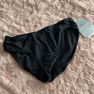 Athlete Shirred Full swim bottom NWT SMALL